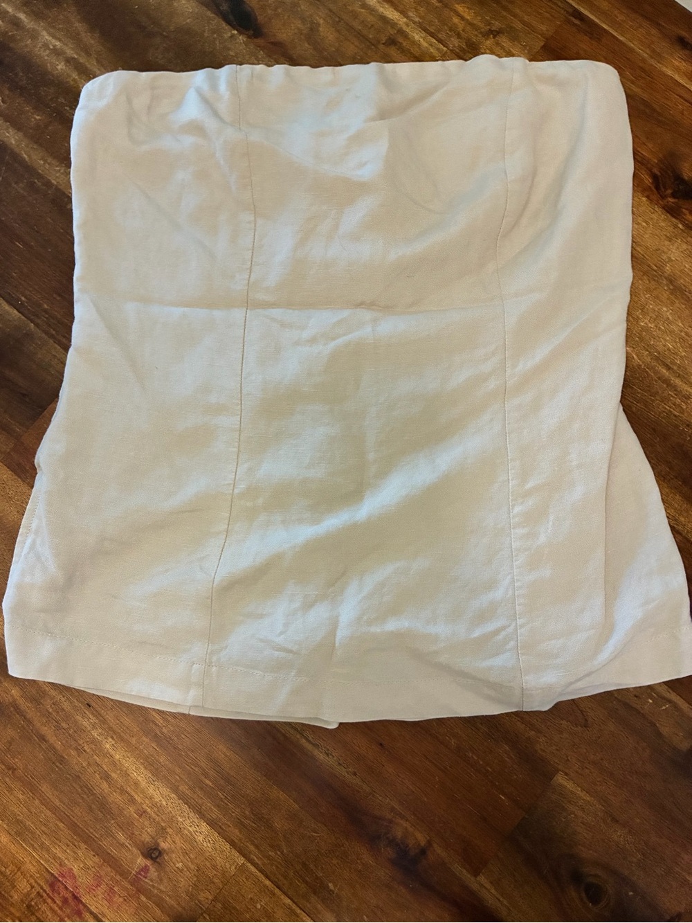Evereve Tube Top in Stretch Linen